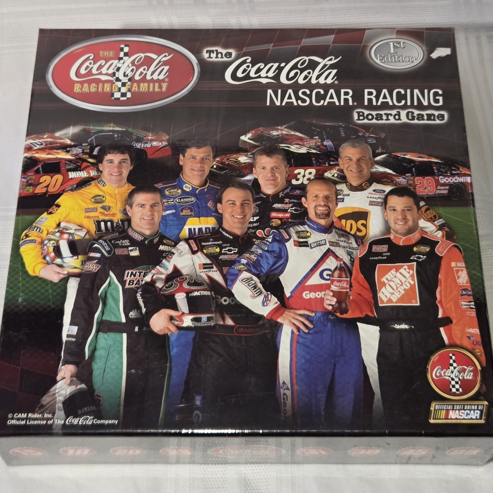Coca-Cola NASCAR Racing Board Game